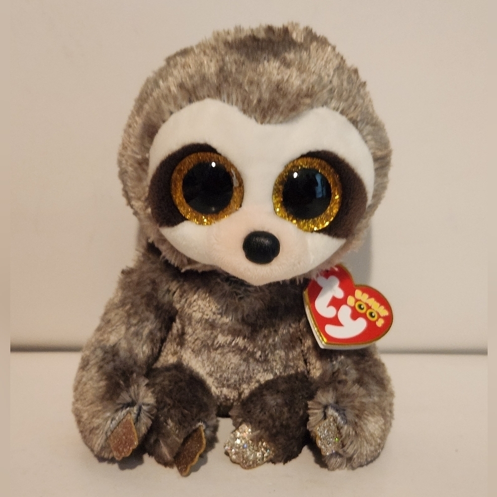 6” Ty Dangler the Sloth Plush Stuffed Animal with Bio Tag